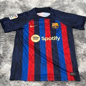 Nike Barcelona Jersey - Blue and Red
